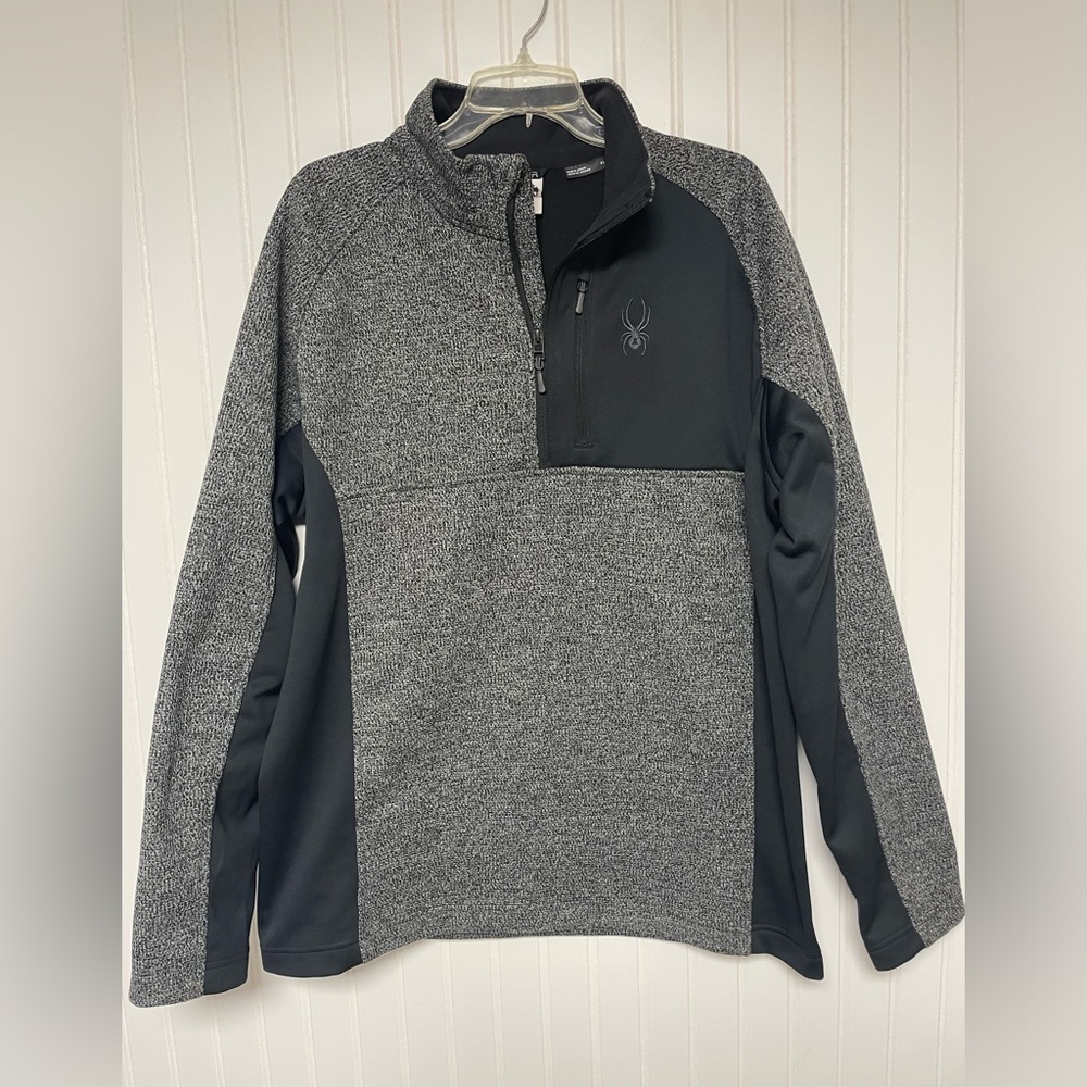 Spyder Half Zip Gait Knit‎ Sweater Jacket Pullover Men’s XL